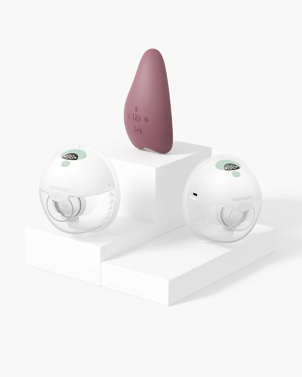 M5 Smart Massager Bundle: Double M5 Smart Wearable Breast Pump and One Breast Massager - Image 12