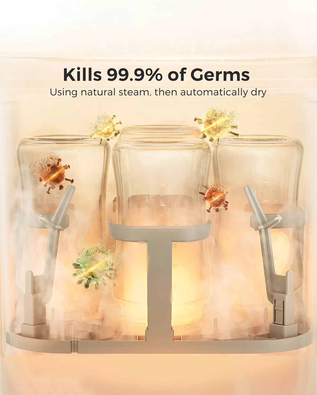 Momcozy KleanPal Pro Baby Bottle Washer and Sterilizer - Image 6
