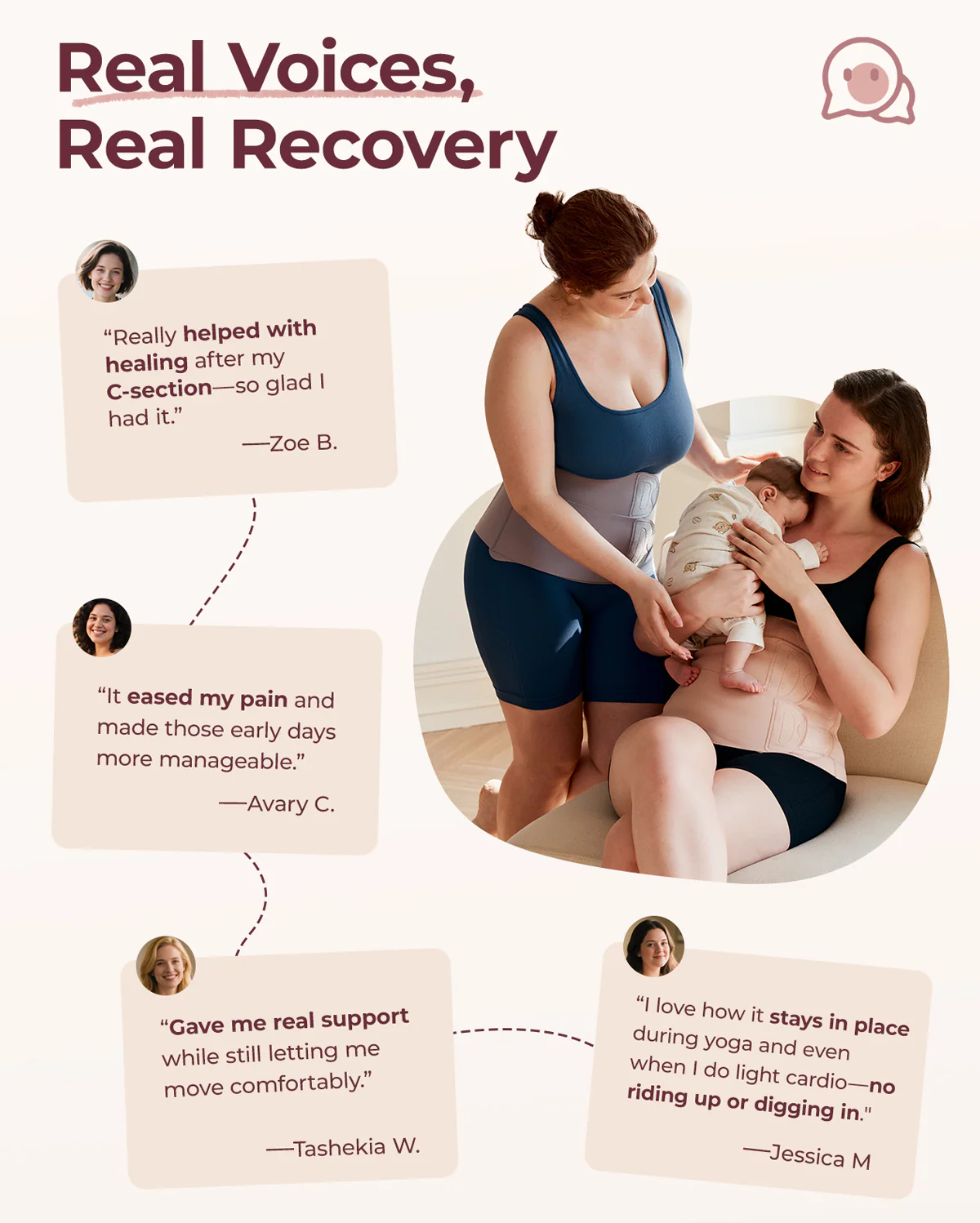 Momcozy Ergowrap™ Postpartum Belly Wrap - Image 33