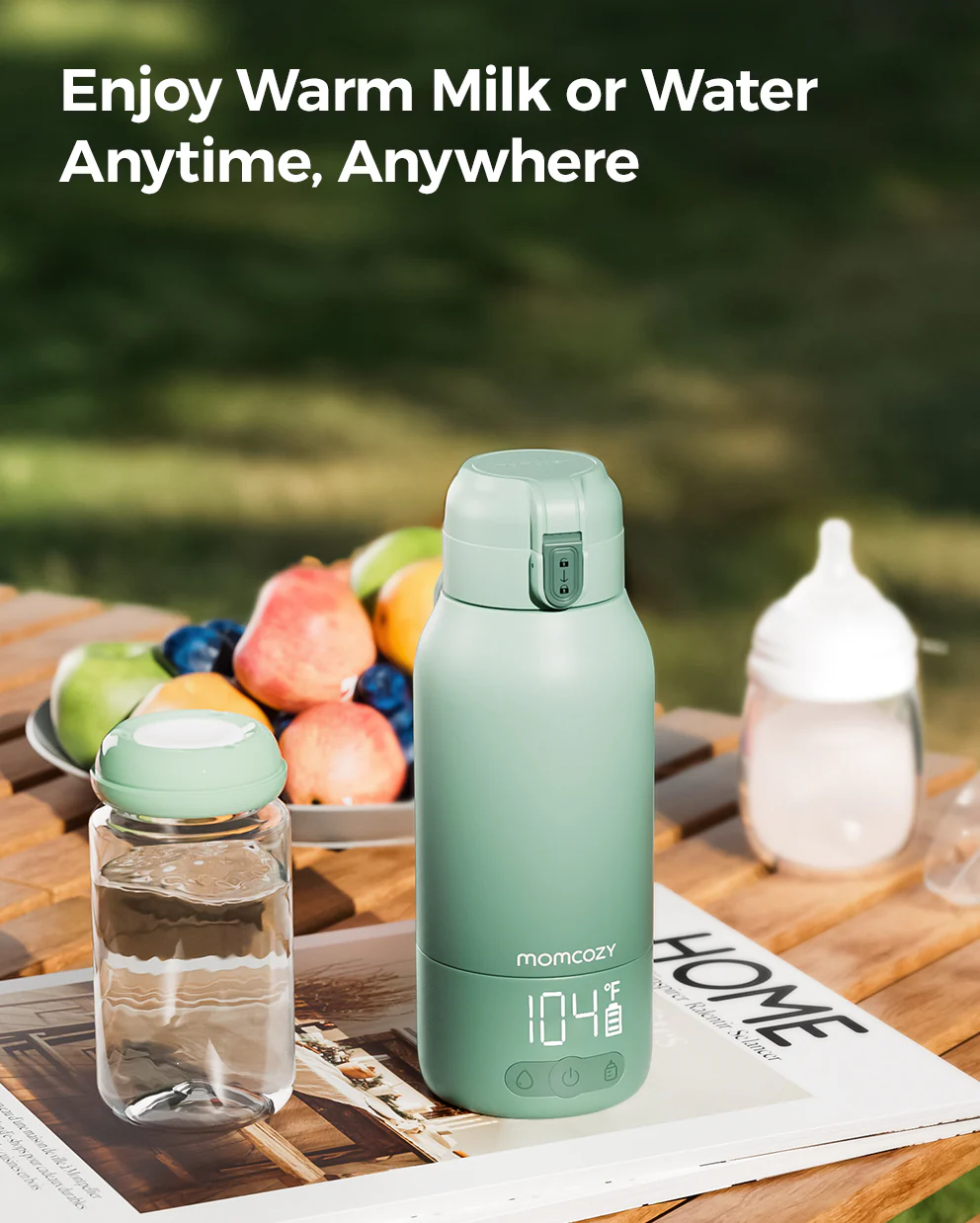 On-the-Go Bundle: Portable Baby Bottle Warmer + 22oz Baby Bottle Cooler - Image 6