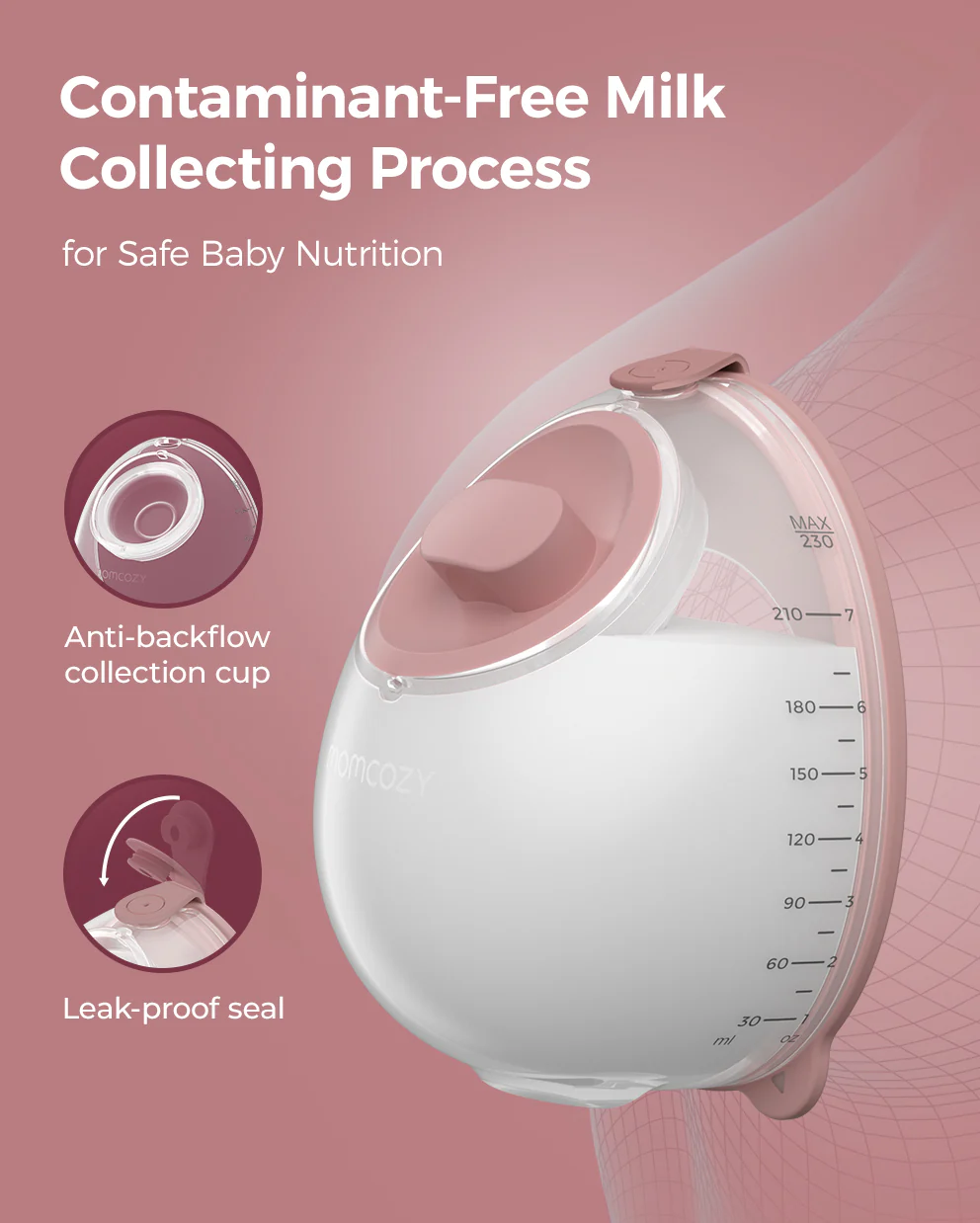 V1 Pro Wearable Breast Pump - 1.0 - Image 4