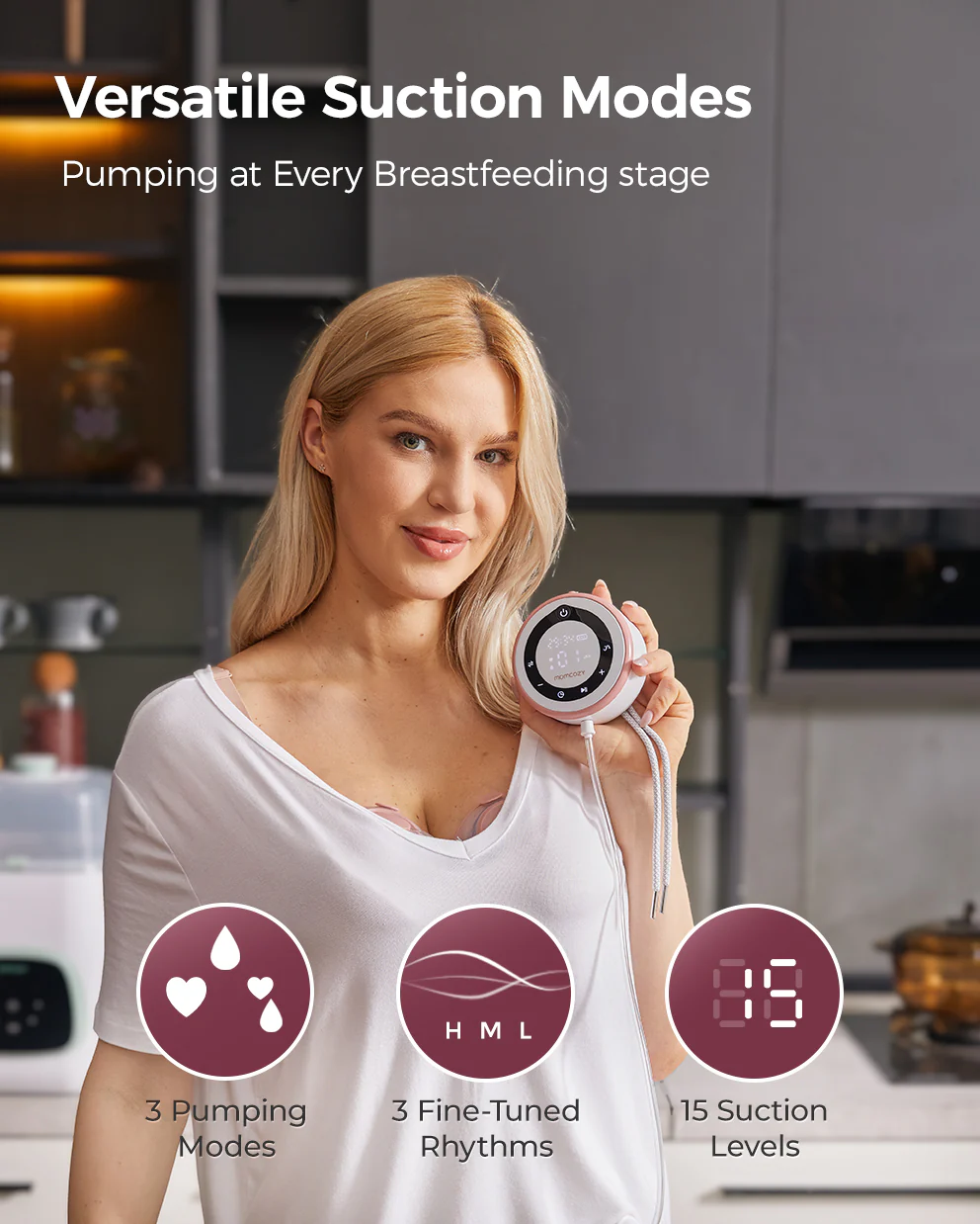 V1 Pro Wearable Breast Pump - 1.0 - Image 7